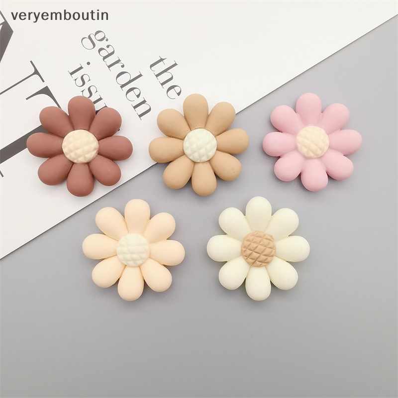 Set 10 Kẹp Tóc Hình Hoa Hướng Dương Nhiều Màu Sắc Chất Lượng Cao