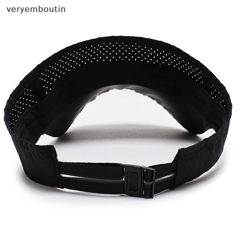 Mũ Lưỡi Trai Hở Chóp Màu Trơn Chống Tia UV Thoáng Khí Thời Trang Mùa Hè Cho Nam Và Nữ