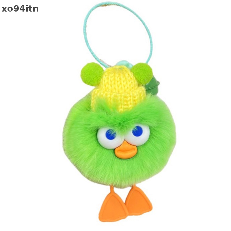 Móc Khóa Búp Bê Nhồi Bông Hình Vịt / Thỏ Dễ Thương