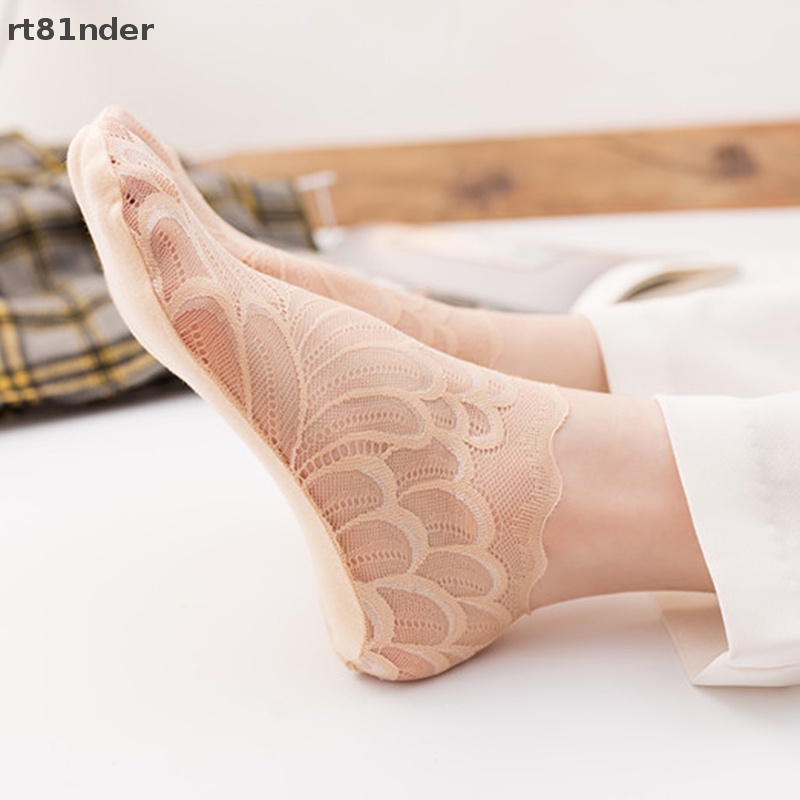 1 Đôi Tất Lưới Chống Trượt Thoáng Khí Cho Nữ