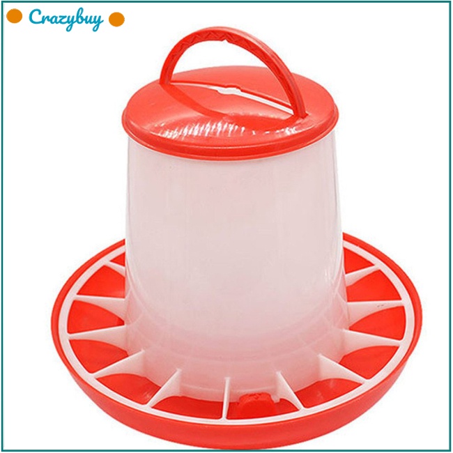 Cr Xô Đựng Thức Ăn Cho Gà 1.5kg Tiện Dụng