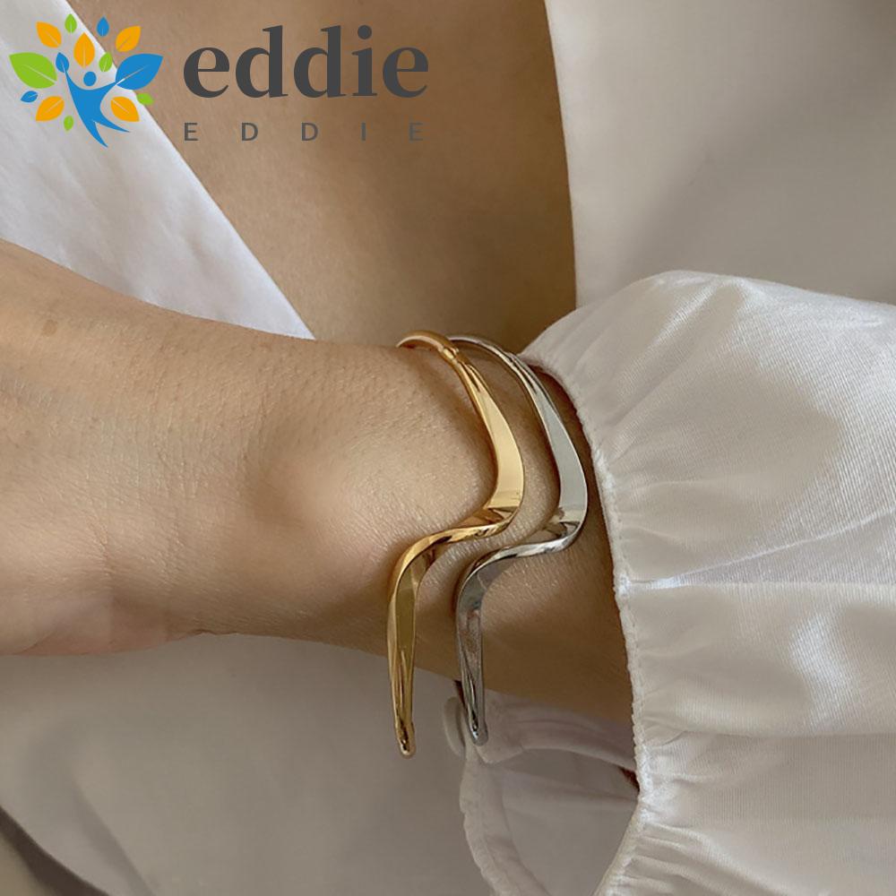 Vòng Đeo Tay Họa Tiết Gợn Sóng Nước 26Eddie Thời Trang Có Thể Điều Chỉnh