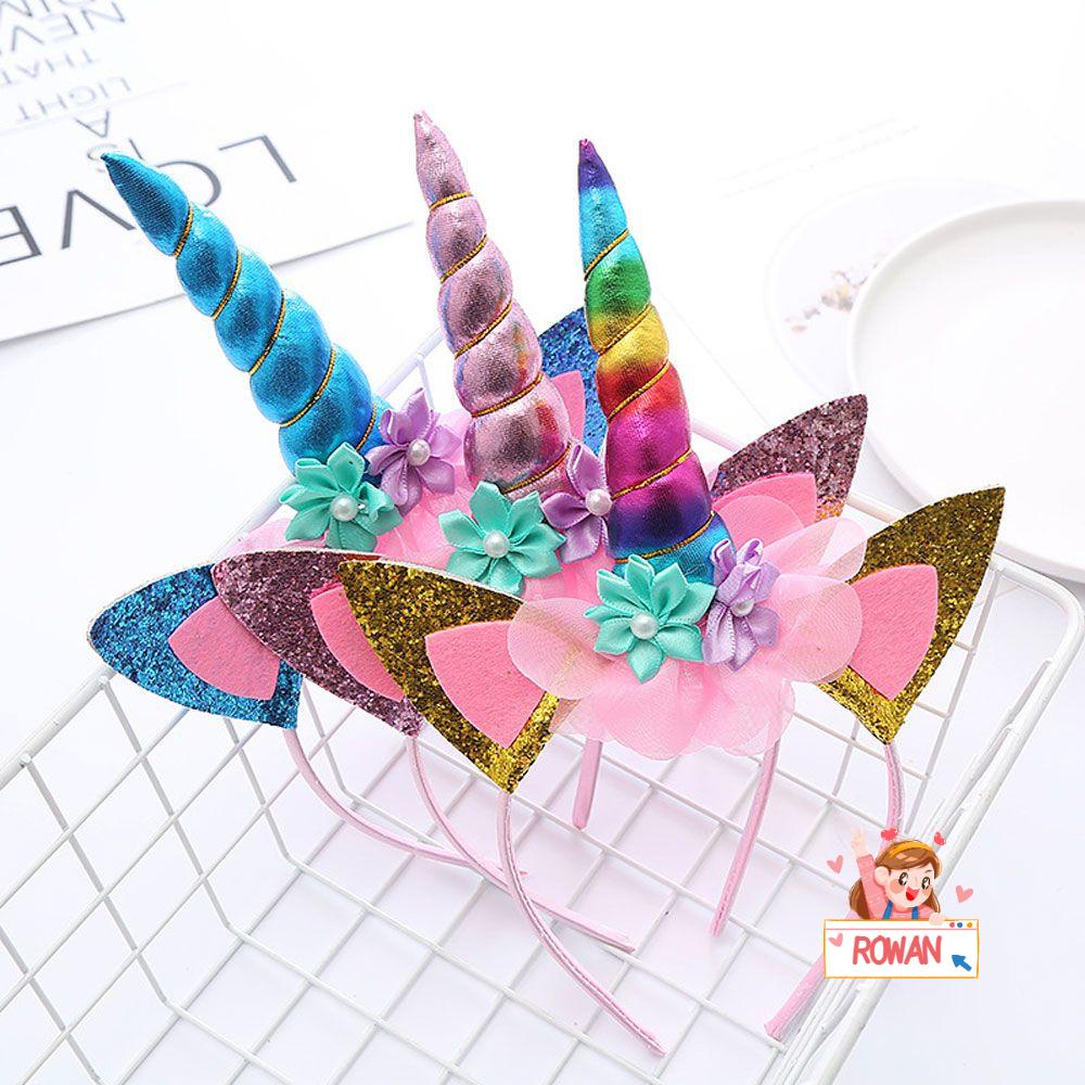 Băng Đô Cài Tóc In Họa Tiết Hoạt Hình Nhiều Màu Sắc