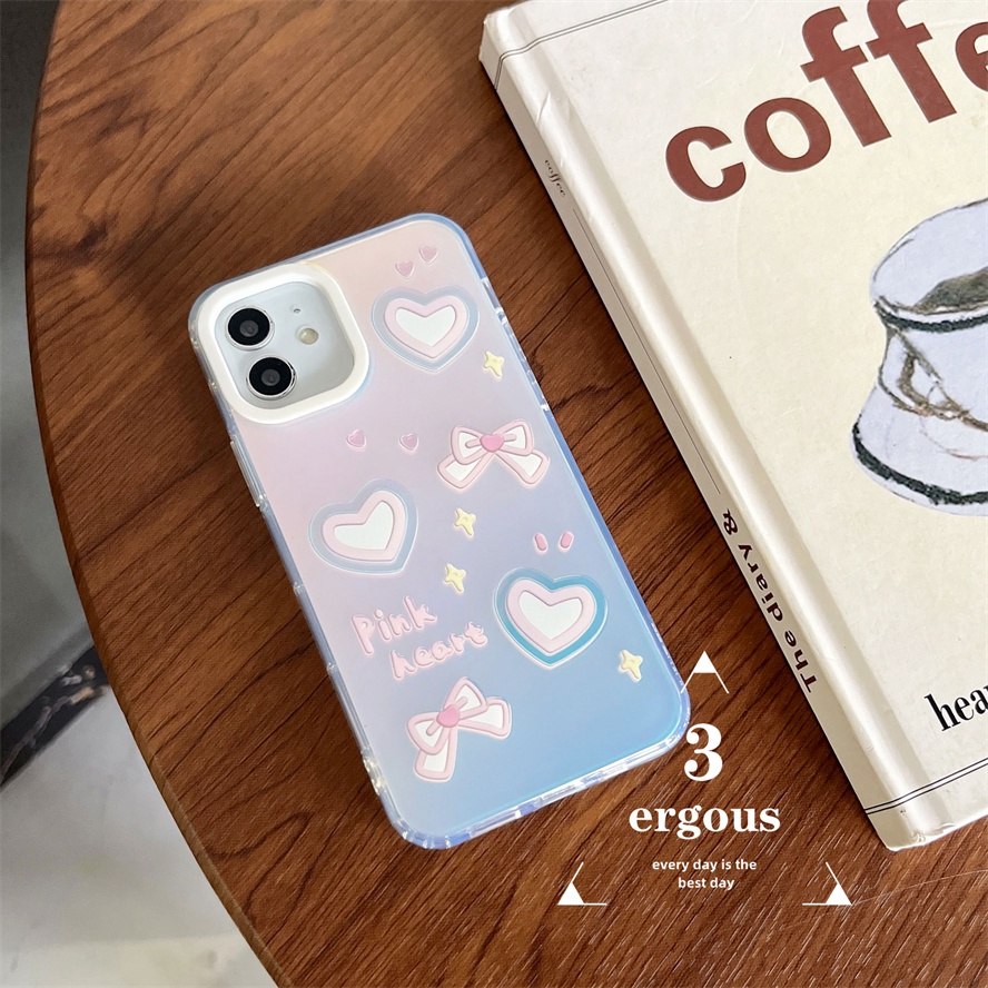 Ốp Điện Thoại Mềm Chống Sốc Màu Gradient Cho IPhone 14 13 12 11 Pro Max SE2020 X XR Xs Max 7 8 Plus