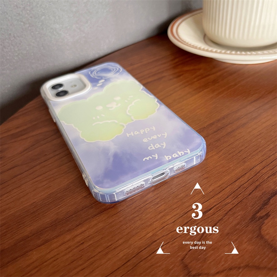 Ốp Điện Thoại Mềm Chống Sốc Màu Gradient Cho IPhone 14 13 12 11 Pro Max SE2020 X XR Xs Max 7 8 Plus