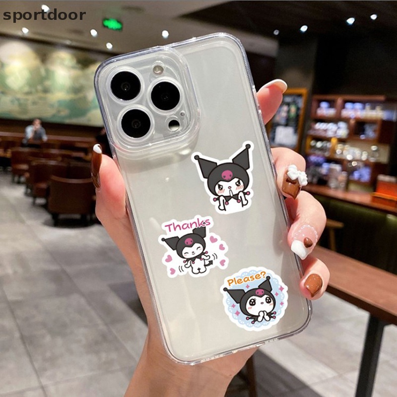 [sportoutdoor] Hình Dán Anime Kuromi Chống Thấm Nước Trang Trí Xe Hơi / Laptop / Ván Trượt / Điện Thoại [out]