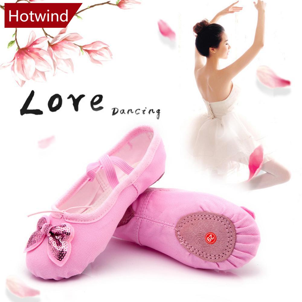 Giày Múa Ba Lê Đế Mềm Chuyên Nghiệp Cho Bé U2V6