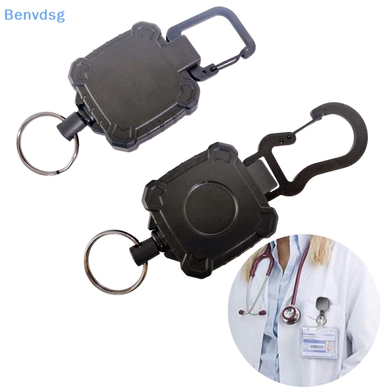 1 Móc Chìa Khóa Bằng Kim Loại Có Thể Thu Gọn Tiện Dụng