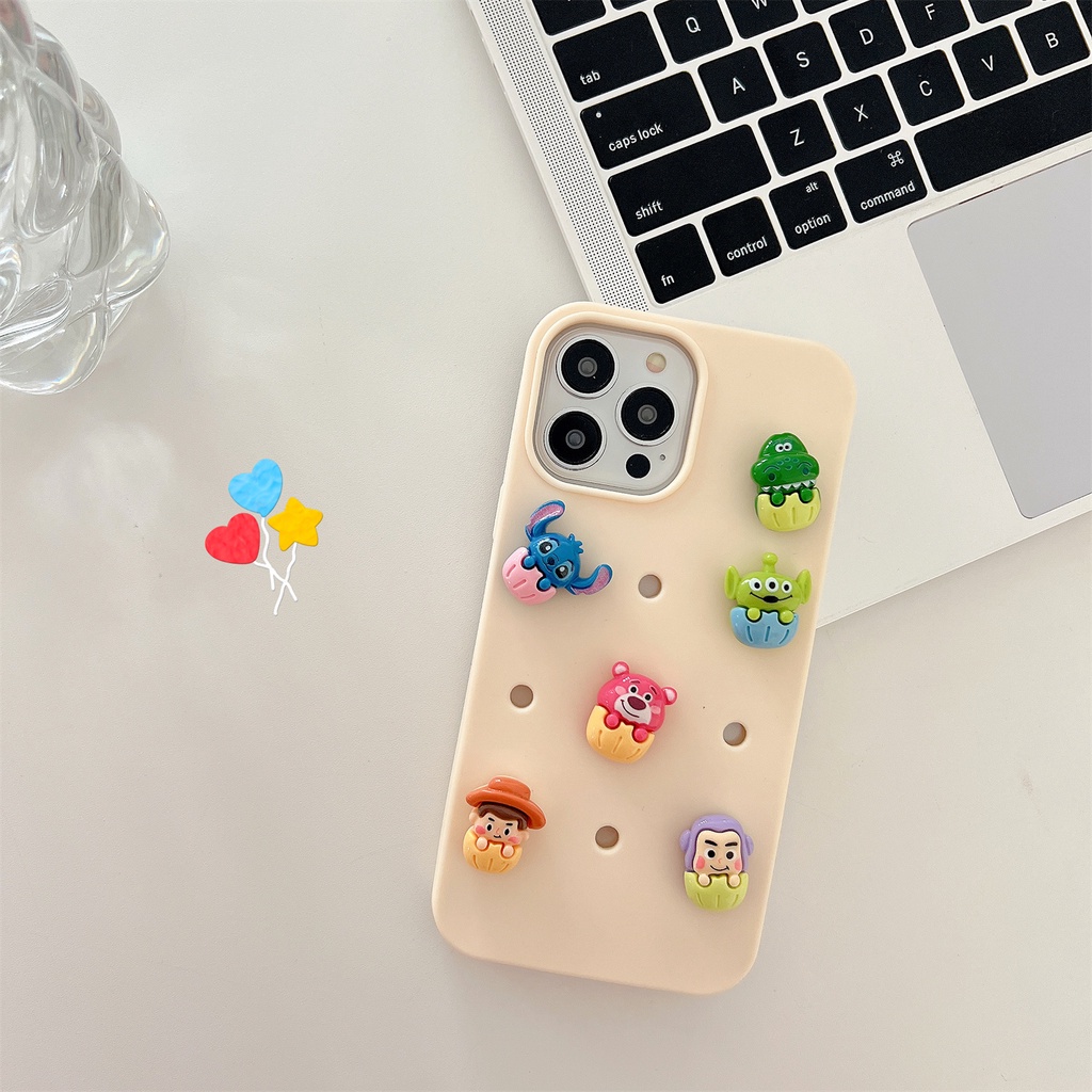 Ốp Điện Thoại Tpu Dẻo Họa Tiết Hoạt Hình Toy Story 3D Dễ Thương Cho iPhone 14 13 12 11 Pro Max