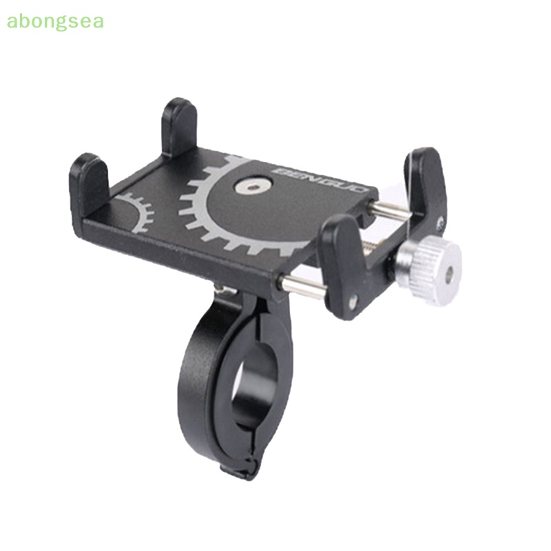 Giá Đỡ Điện Thoại Di Động Bằng Nhôm Chống Trượt Xoay 360 Độ Gắn Xe Đạp