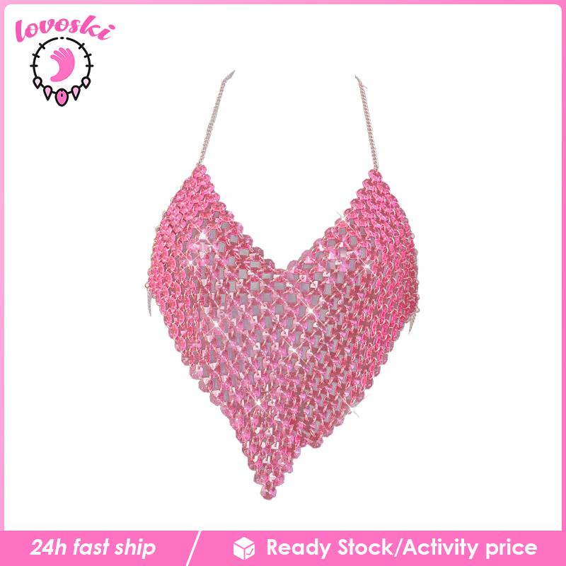 Áo Croptop Hở Lưng Dùng Múa Bụng Thời Trang Mùa Hè Quyến Rũ Cho Nữ