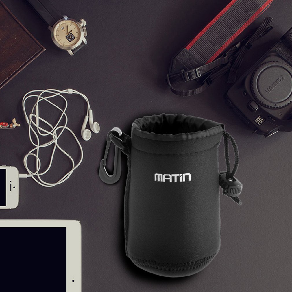 3Mm Thick (Roughly) Neoprene Belt Loop Worldwide Matin Waterproof Soft Camera Lens Pouch Bag Case Promotion [Q/10]