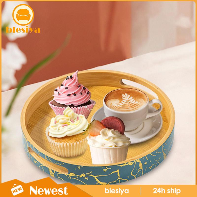 Khay Đựng Thức Ăn Bằng Tre Có Tay Cầm Tiện Dụng