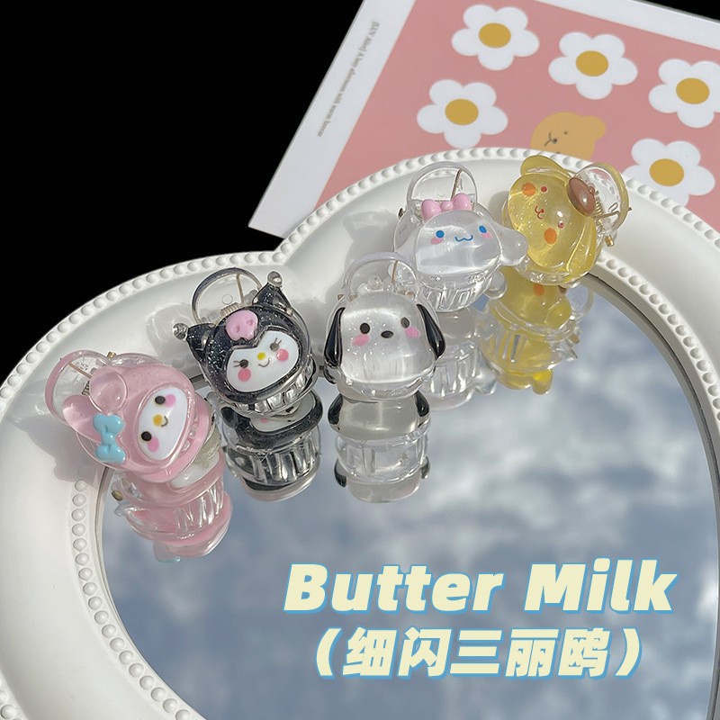 Kẹp Tóc Càng Cua Cỡ Nhỏ Họa Tiết Hoạt Hình Dễ Thương Cho Bé Gái