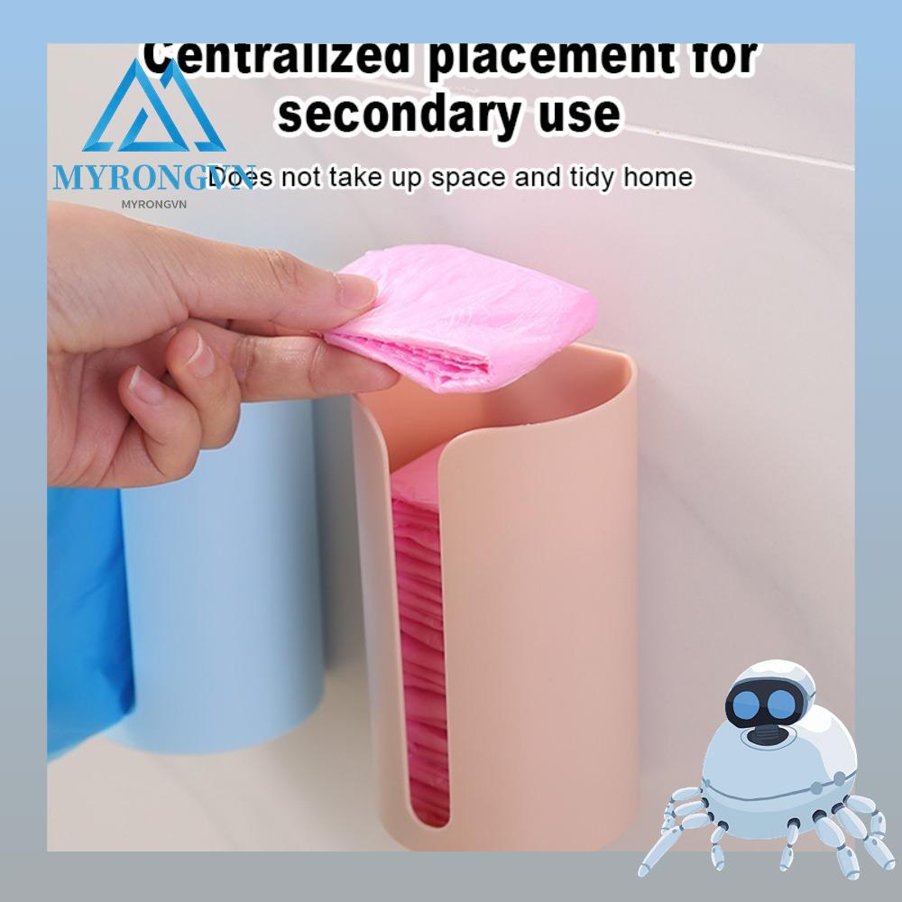 Hộp Nhựa Đựng Túi Rác Treo Tường Tiện Lợi Dành Cho Nhà Bếp