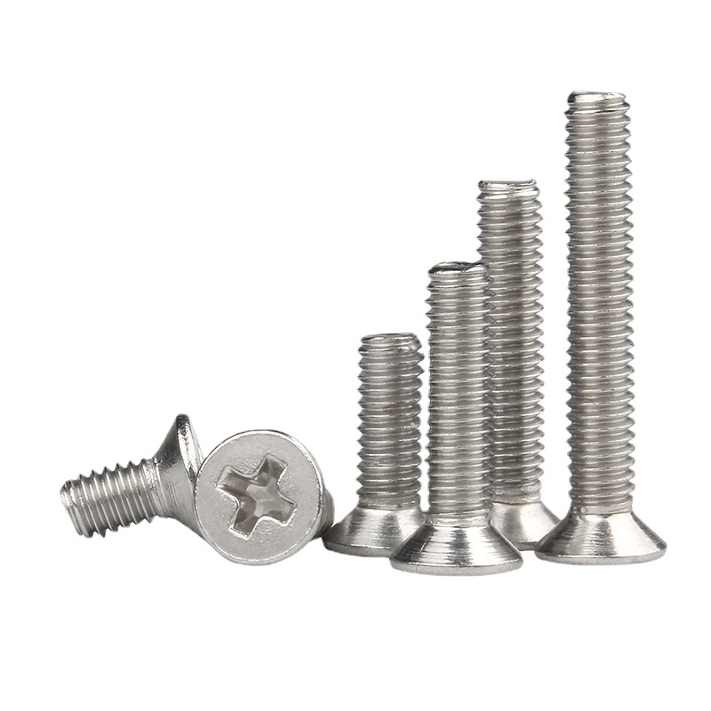 Ốc Vít Đầu Dẹt Bằng Inox 304 m1 / m1.2 / m1.4 / m1.6 / m2 / m2.5 Chuyên Dụng