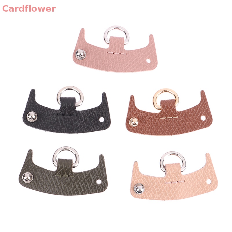 < Cardflower > Túi Đeo Chéo Vai Bằng Da Thật Không Cần Đục Lỗ Mới