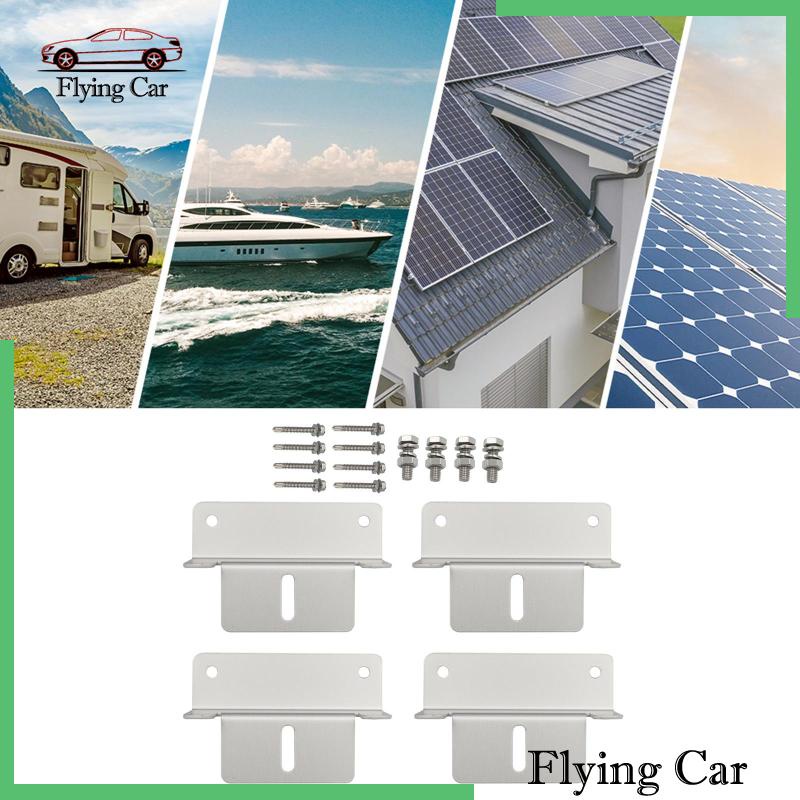 [Lzdjfmy2] Tấm Pin Năng Lượng Mặt Trời Gắn Nóc Xe Z Khung Cho Trailers RV