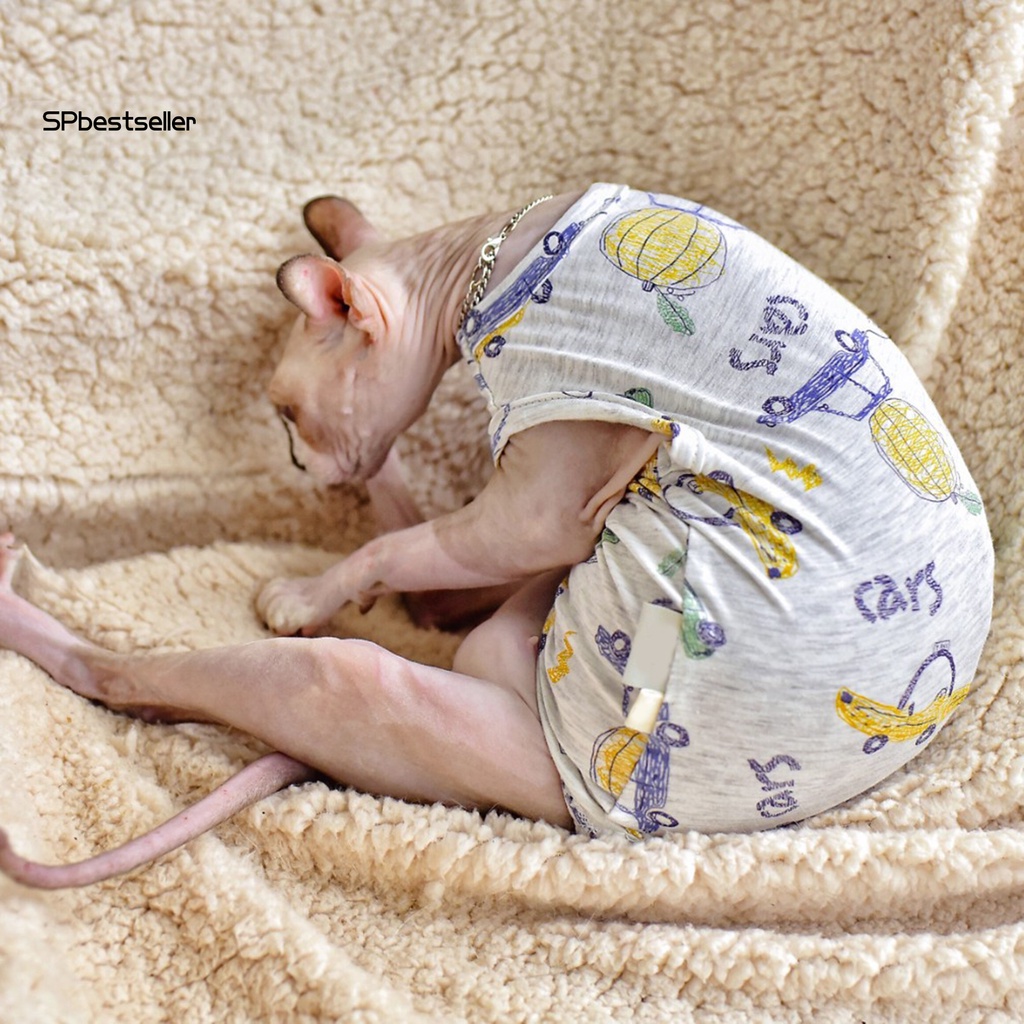 Áo Khoác Cotton Không Tay Chống Gió Phù Hợp Cho Thú Cưng