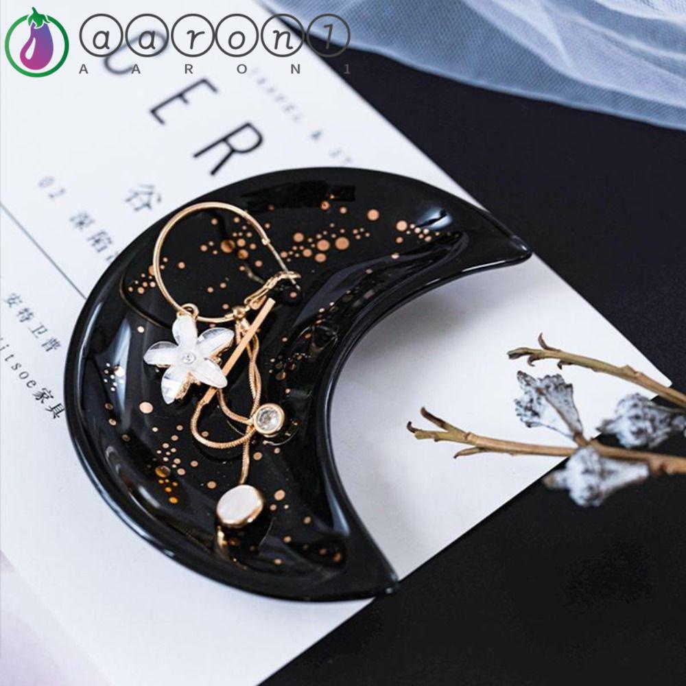 Aaron1 Khay Trưng Bày Trang Sức Hình Mặt Trăng Dễ Thương