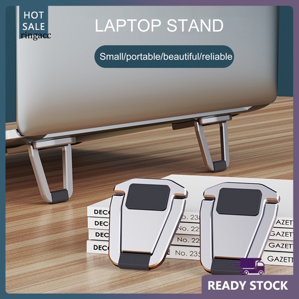 Bộ 2 Giá Đỡ Laptop T615 Siêu Mỏng Tản Nhiệt Tiện Dụng