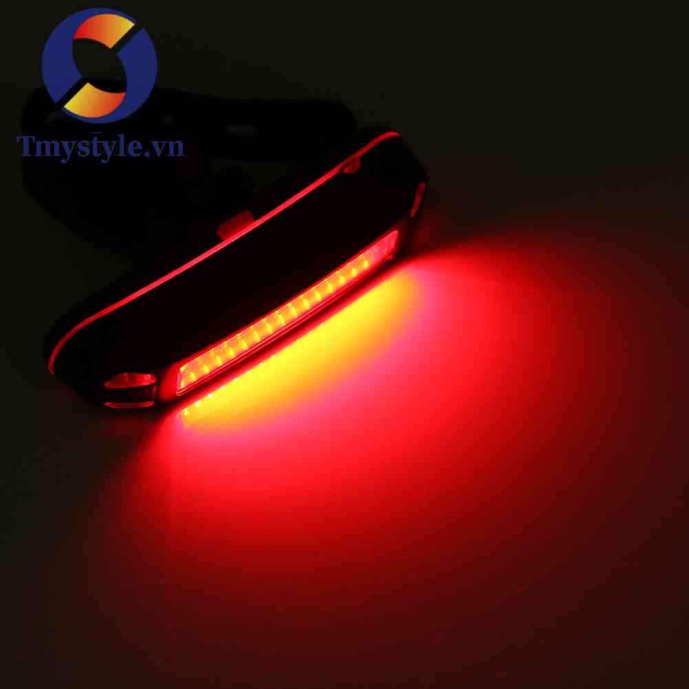 Đèn LED Hậu Cảnh Báo 100LM Chống Nước Cho Xe Đạp