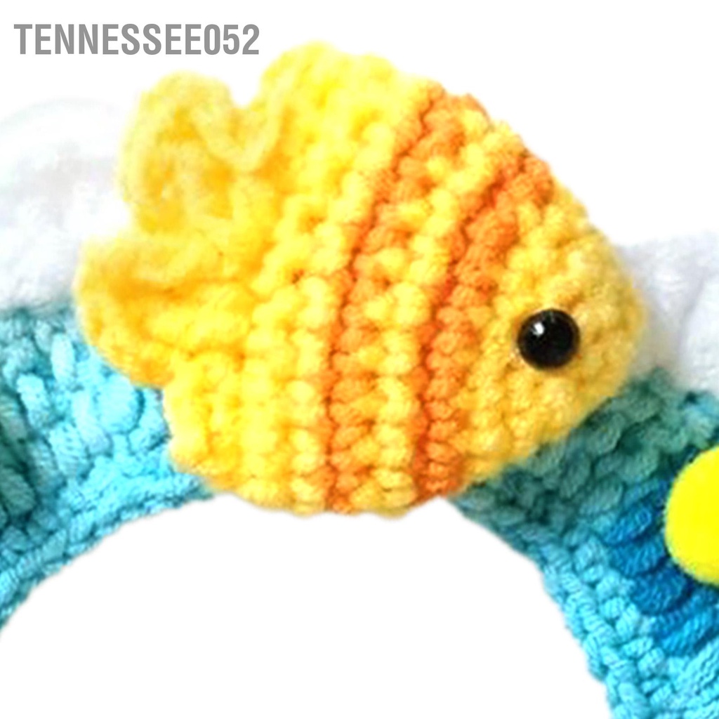 Tennessee052 Dệt Kim Cổ Thú Cưng Tay Thoáng Khí Thoải Mái Thời Trang Yếm Mèo Có Dây Thể Điều Chỉnh Cho Chó