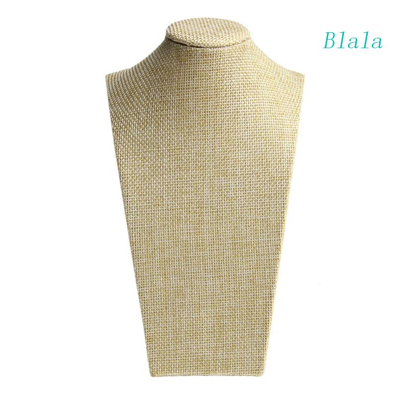 Giá Đỡ Ma Nơ Canh Bằng Vải Lanh Dùng Trưng Bày Trang Sức Tiện Lợi