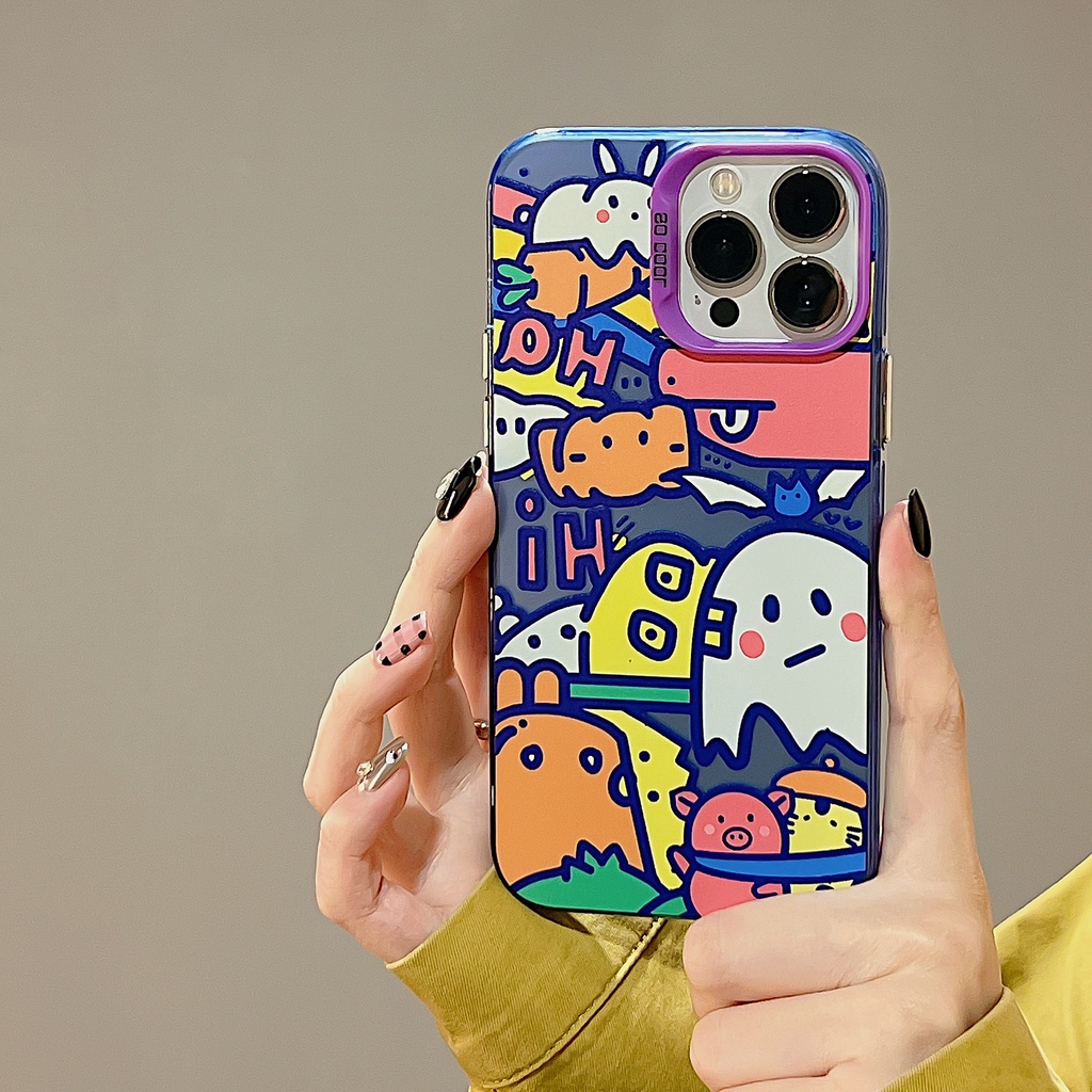 Ốp Điện Thoại TPU Mềm Trong Suốt Hai Mặt Chống Sốc Cho iPhone 11 13 12 14 Pro Max