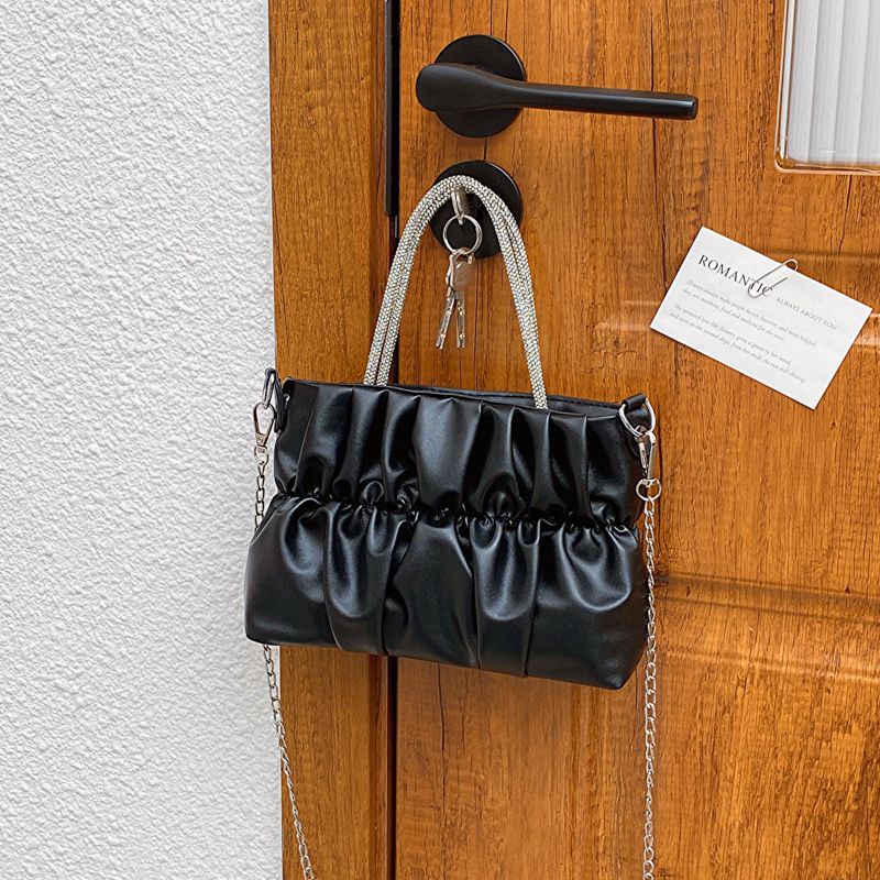 Túi Xách Đeo Vai Hình Đám Mây Đính Đá Thời Trang Dành Cho Nữ