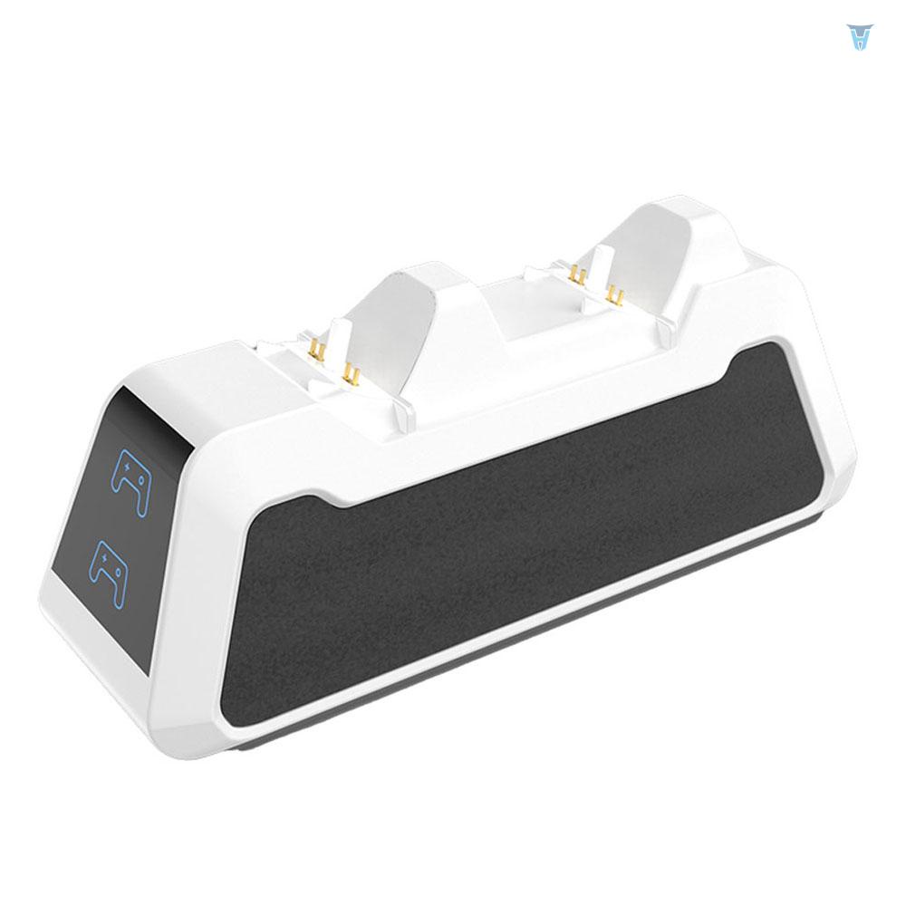 Đế Sạc Nhanh USB Đôi Cho Tay Cầm Điều Khiển PS5 PS5 Có Đèn LED Chỉ Thị