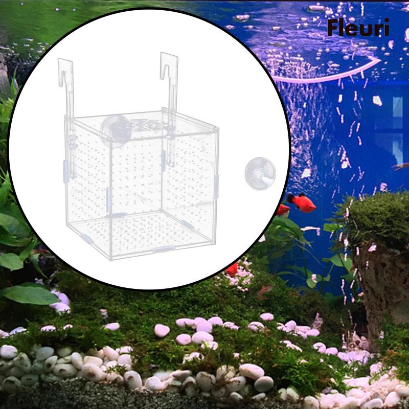 Hộp Trong Suốt Cách Ly Bảo Vệ Bể Cá Cho Bé