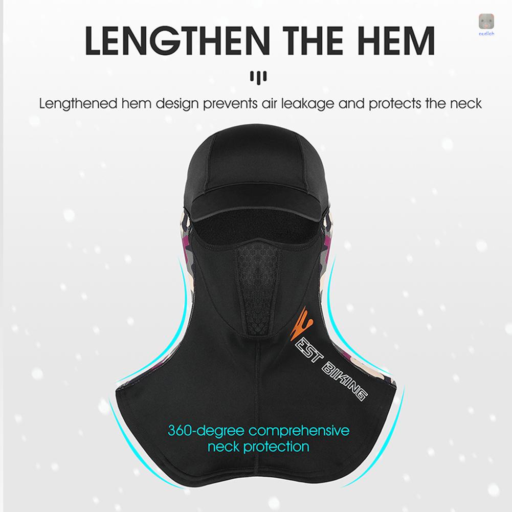 Mũ Trùm Đầu Thể Thao Chống Gió Giữ Ấm Mùa Đông