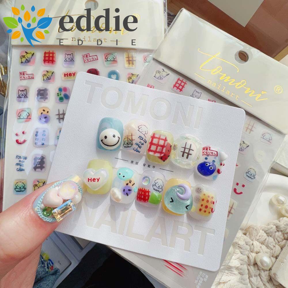 Set 26 Miếng Dán Trang Trí Móng Tay Nhiều Màu Sắc