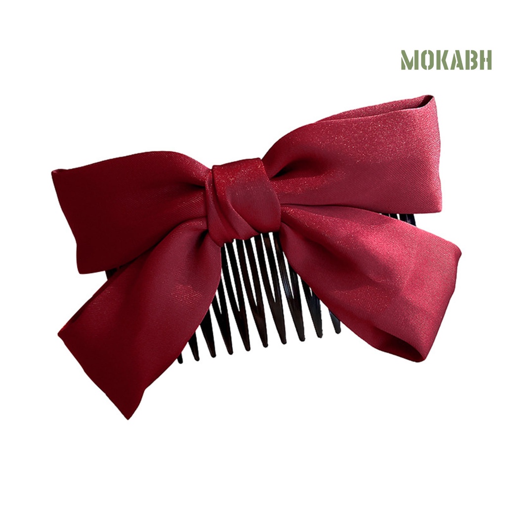 Lược Kẹp Tóc Bằng Acrylic Không Phai Màu Sắc Ngọt Ngào Chống Trượt Độ Bền Cao Cho Nữ