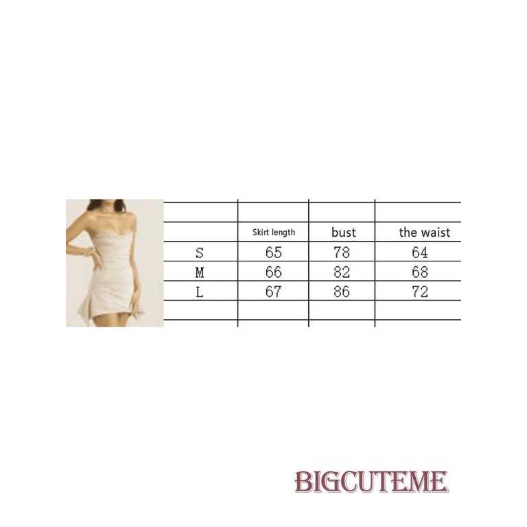 [] - Đầm Trễ Vai Màu Trơn Không Tay Khoét Sâu Thời Trang Mùa Hè Cho Nữ Cỡ S / M / L