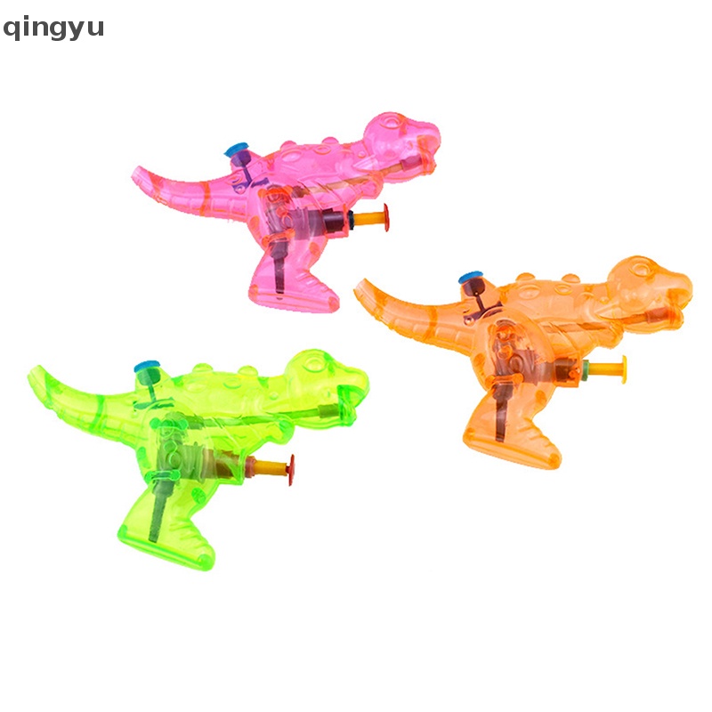 Set 2 Súng Nước Mini Hình Khủng Long Cho Bé Chơi Khi Đi Biển