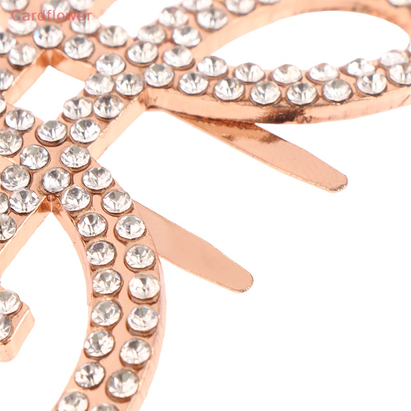 1 Cặp Kẹp Giày Cao Gót Đính Đá Trang Trí Mới Cho Cô Dâu