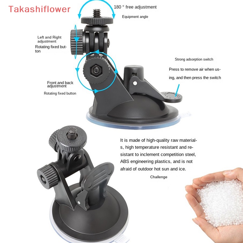 Giá Đỡ Ba Chân Mini Có Giác Hút Gắn Camera GPS DV DVR Thông Dụng Cho Xe Hơi