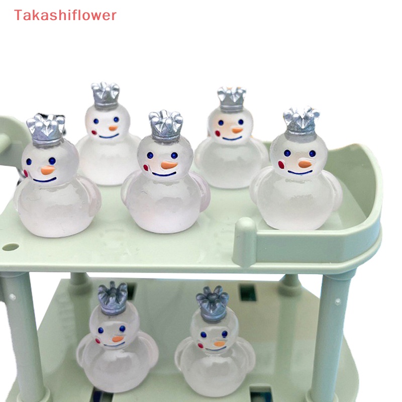 1 Mô Hình Người Tuyết Dạ Quang Trang Trí Bảng Điều Khiển Xe Hơi