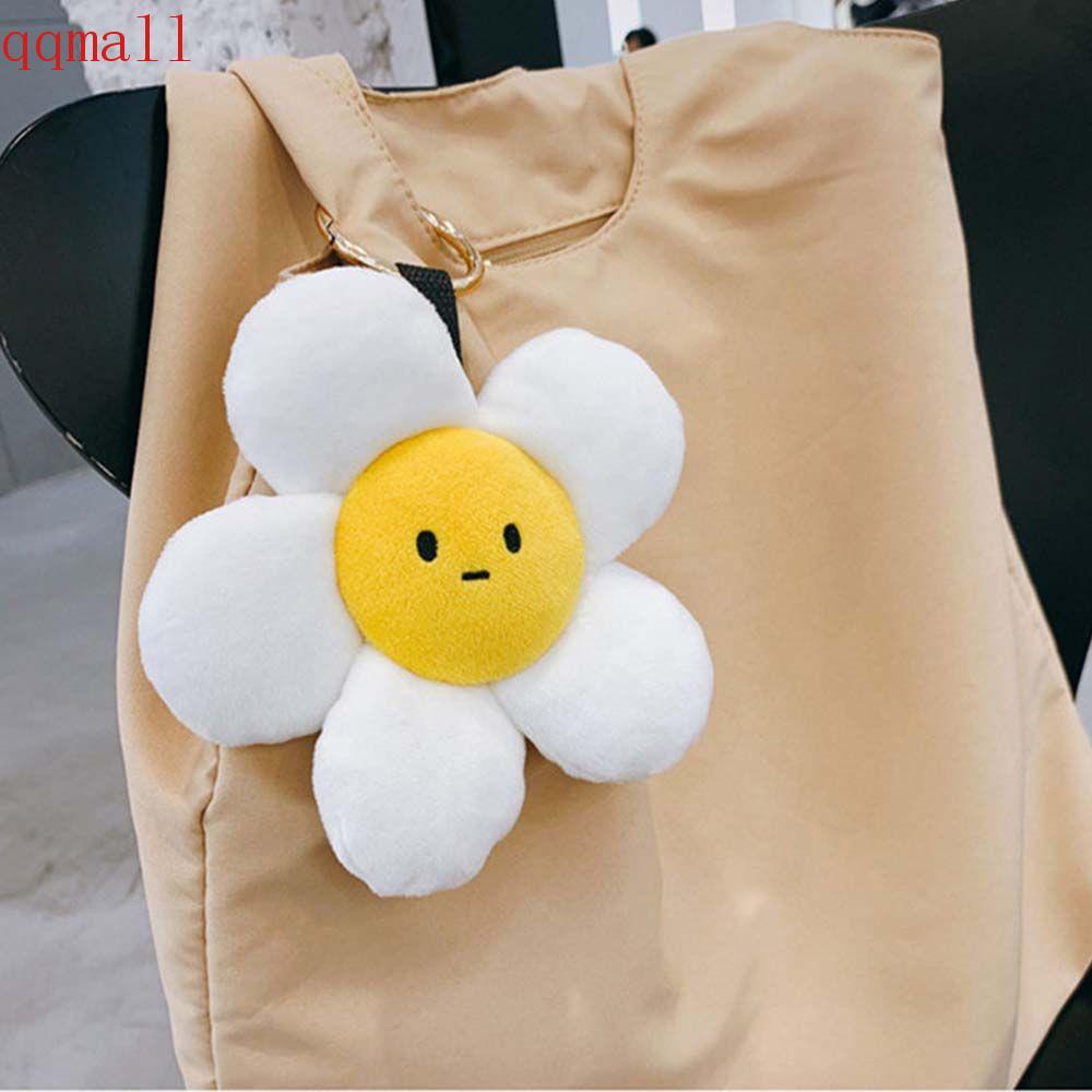 Móc Khóa Hình Hoa Hướng Dương Nhồi Bông Dễ Thương