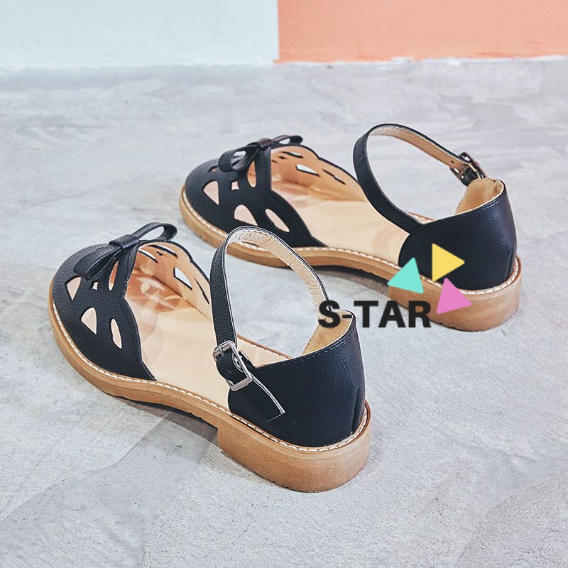 Sandal Đế Bằng Phong Cách Hàn Quốc Mới 2023 Dễ Phối Đồ Cho Nữ