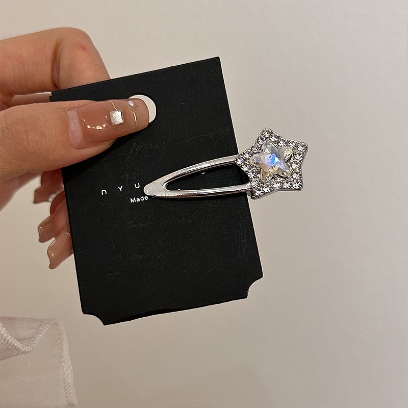 Kẹp Tóc Hình Ngôi Sao Đính Đá Lấp Lánh Phong Cách Mới 2023