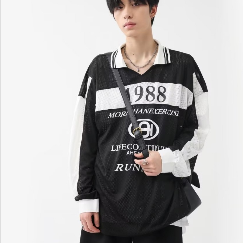 Áo Thun Tay Dài In Họa Tiết Năm Mới Phong Cách Mỹ Thời Trang Mùa Hè Dễ Phối Đồ