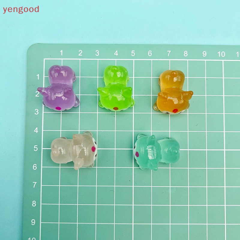 Set 2 Tượng Kuromi Dạ Quang Dễ Thương Dùng Trang Trí