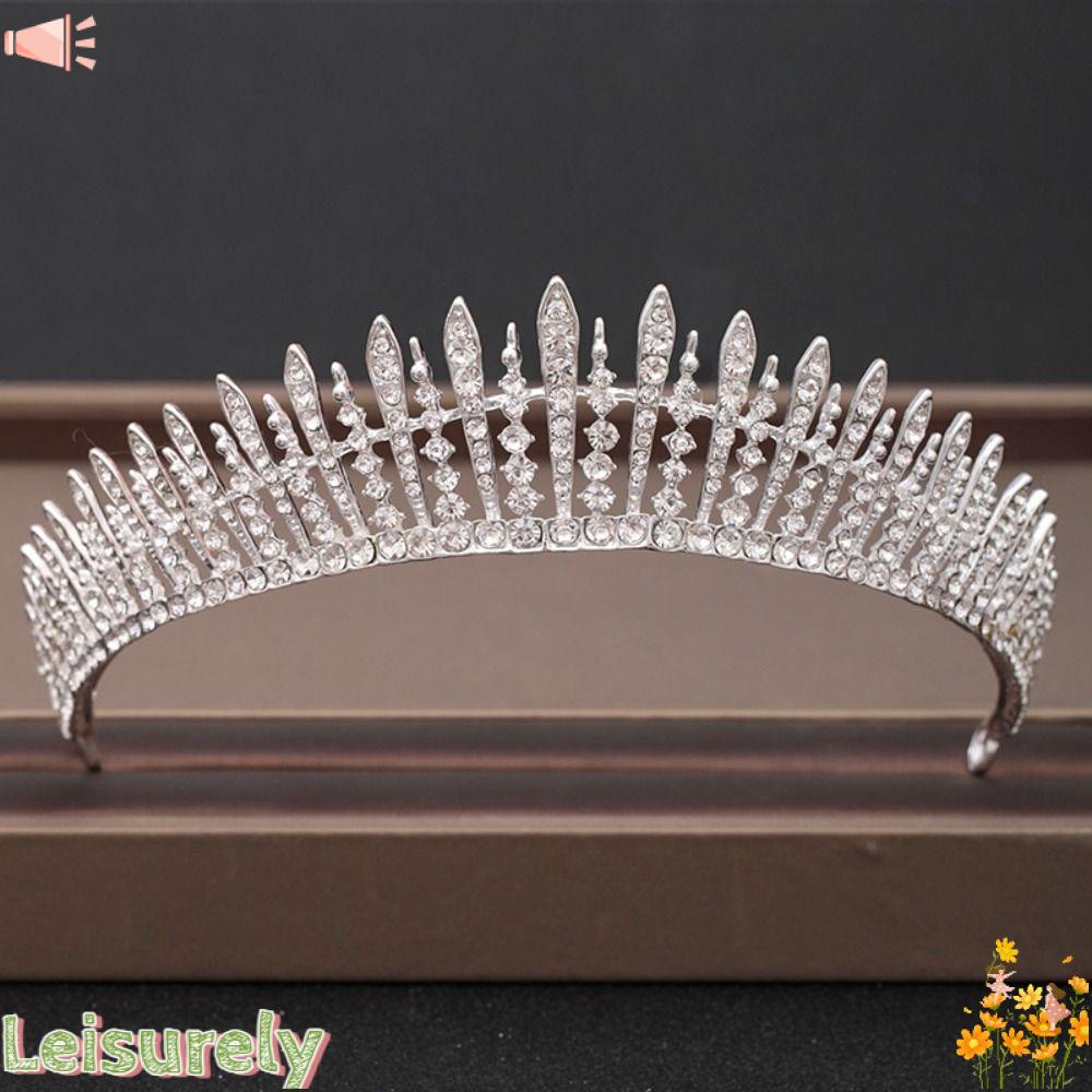 Kẹp Tóc Đính Đá Xinh Xắn Dành Cho Cô Dâu|Lược Chải Tóc Hình Vương Miện Độc Đáo