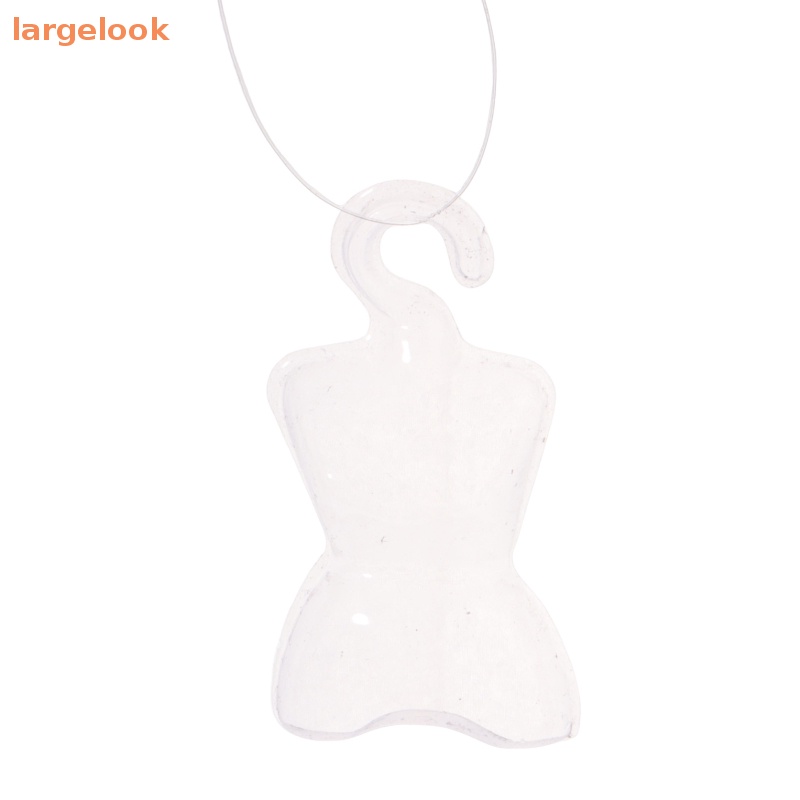 Set 200 Móc Nhựa Treo Quần Áo Búp Bê Kích Thước 11cm Dễ Thương Xinh Xắn