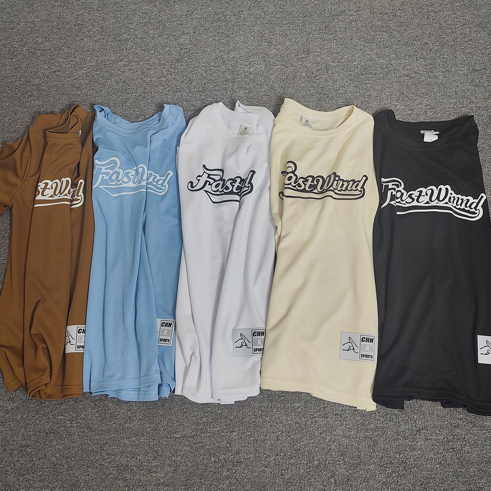 Áo Thun Thể Thao Tay Lỡ Dáng Rộng Thoáng Khí Nhanh Khô Phong Cách Mỹ 2023 Cho Nam