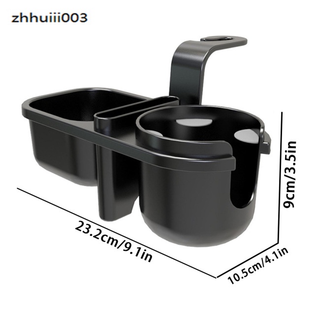 Giá Đỡ Điện Thoại / Cốc / Chai Nước / Đồ Ăn Vặt 3 Trong 1 Gắn Ghế Sau Xe Hơi