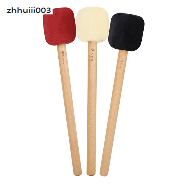 Dùi Trống Bass Bằng Lông Nhung Dành Cho Nhạc Cụ Snare Lớn Zhiyui IRIN